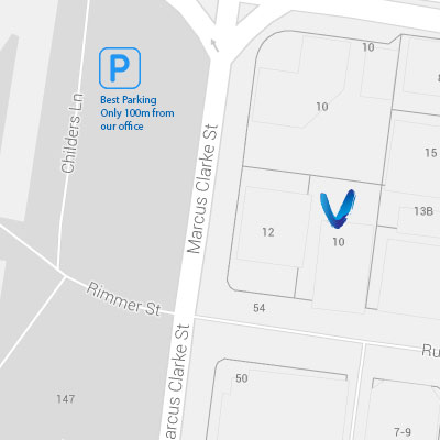 best parking indicator map